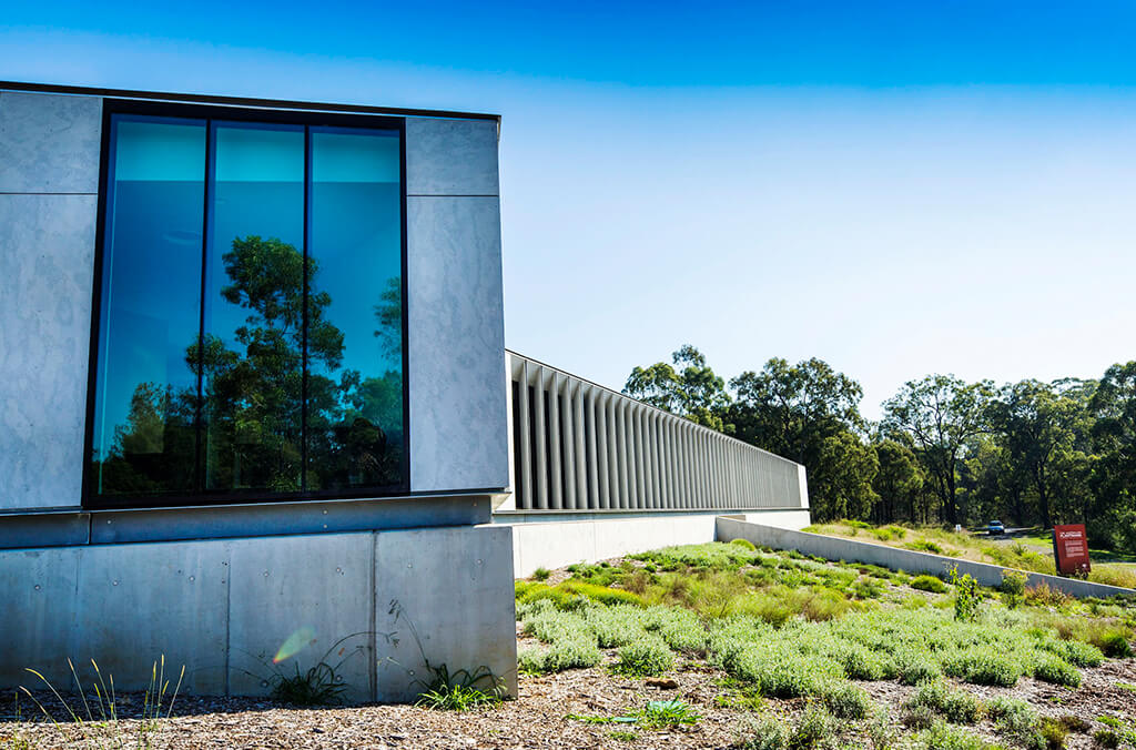 The Australian PlantBank building at Mount Annan, New South Wales