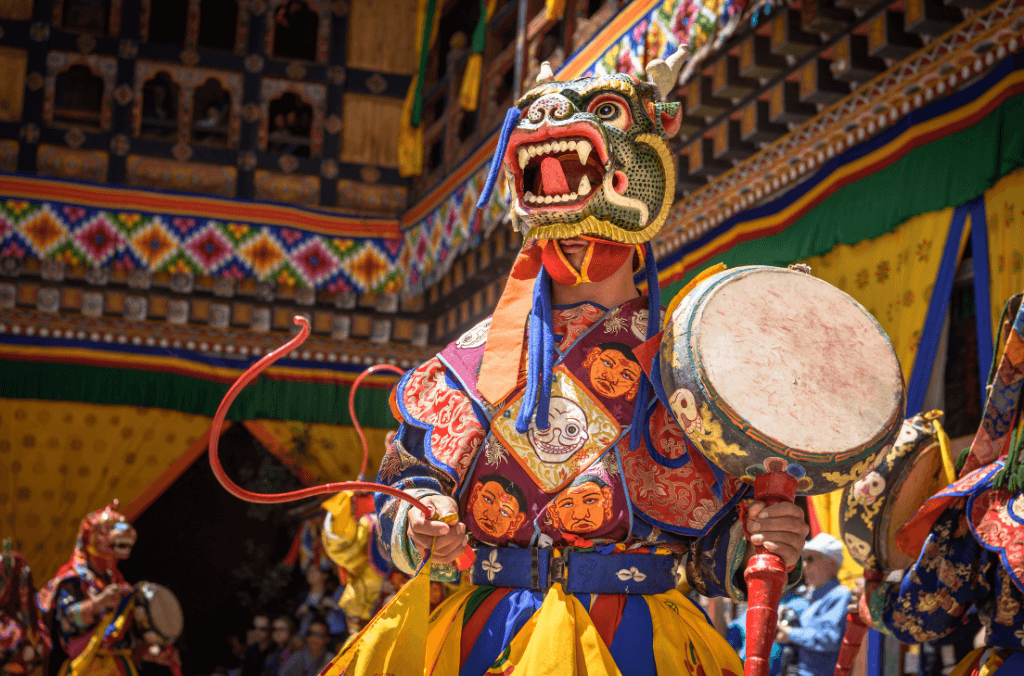 Paro Festival in Bhutan