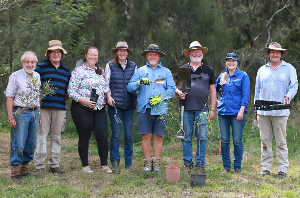 A group of botanists