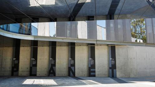 The Undercroft at the Australian PlantBank on a sunny day