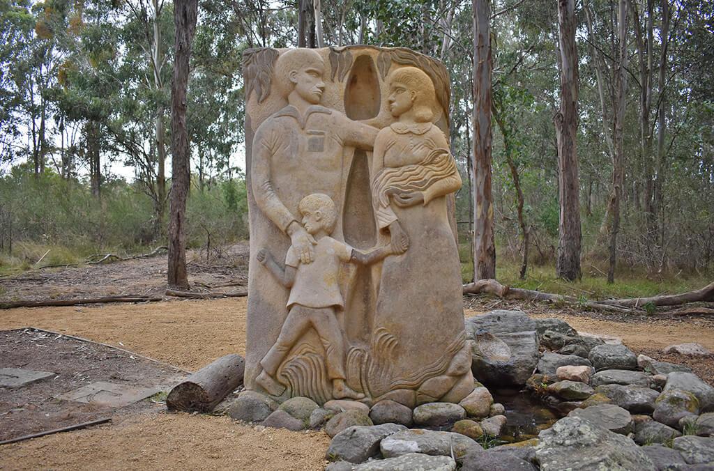 Restored Stolen Generations memorial